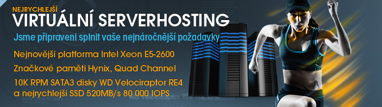VIRTUÁLNÍ SERVERHOSTING