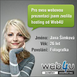 Web4U - domény, webhosting, servery